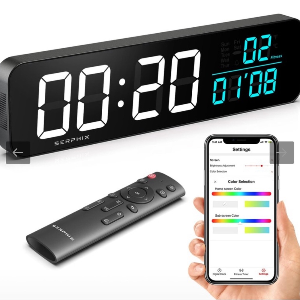 SERPHIX Smart Timer for Home Gym